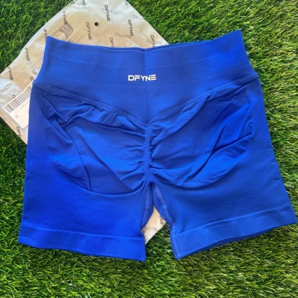Dfyne impact shorts 4.5" deep sea blue small